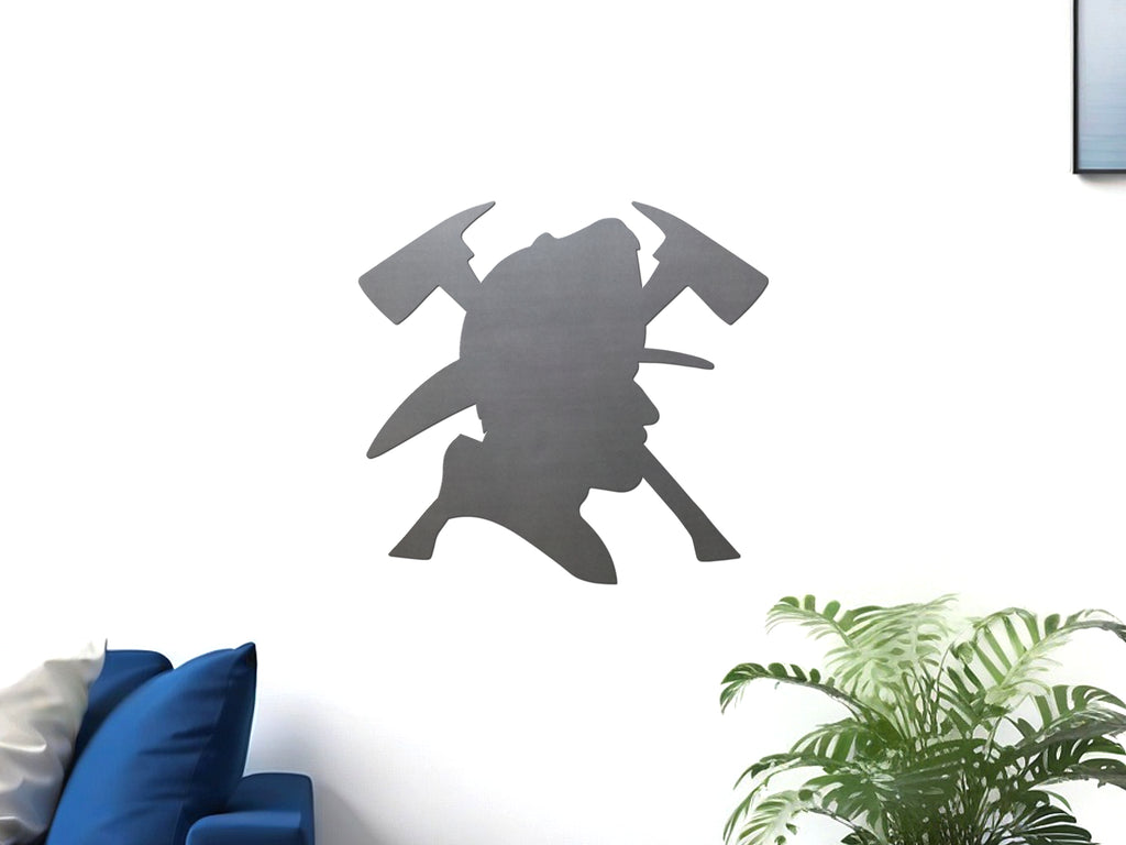 Firefighter Helmet & Axes