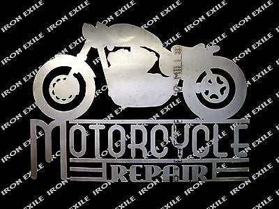 Motorcycle Repair Sign