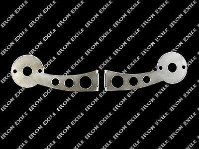 Universal Hot Rod Tail light Brackets Only Round