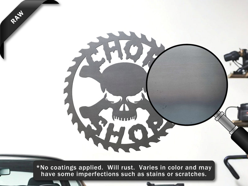 Chop Shop Sign