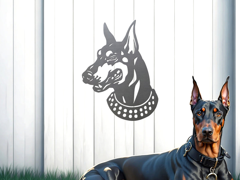 Doberman Head