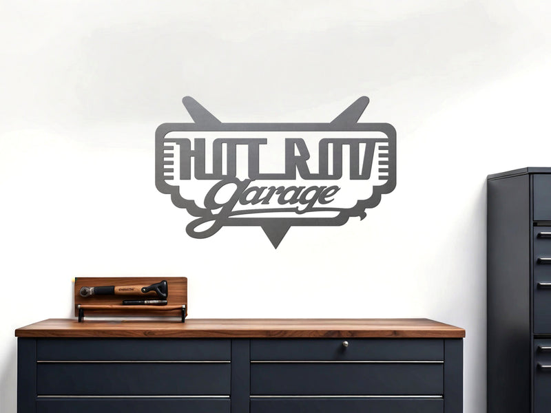 Hot Rod Garage 50's Vintage Sign