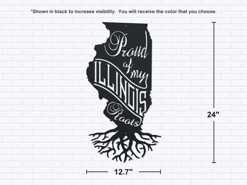 Illinois Roots Wall Decor