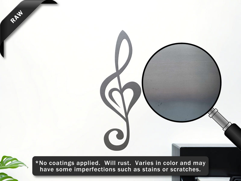 Treble Clef Heart