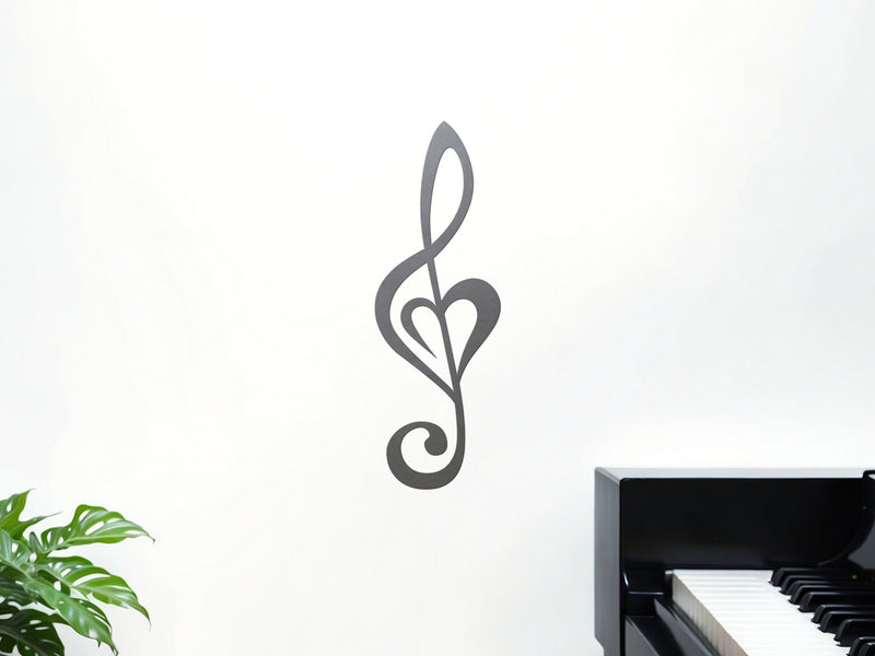 Treble Clef Heart