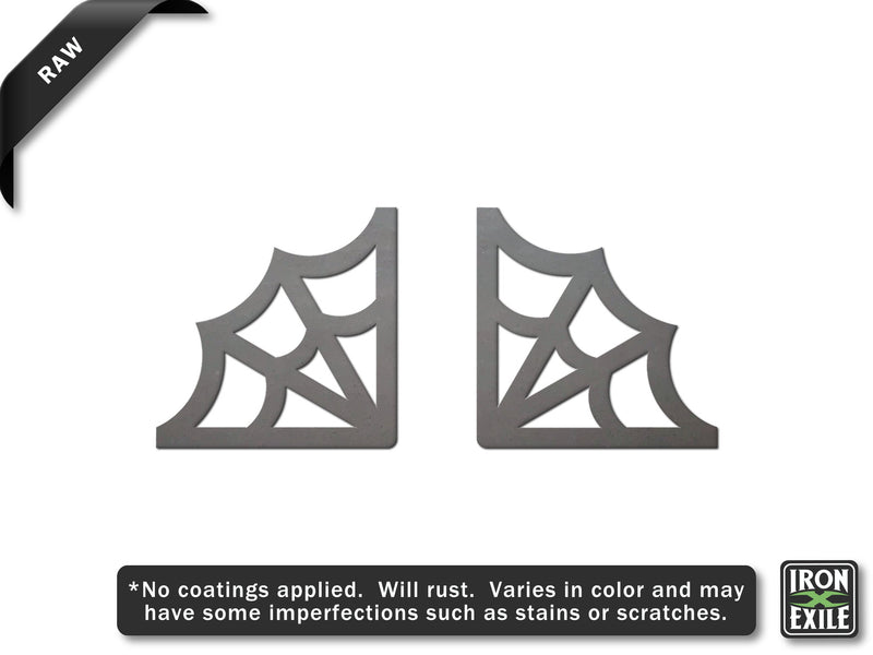 Spider Web Gusset - 1/8" - 2 Pack - 3"x3"