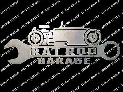Rat Rod Garage Truck Sign